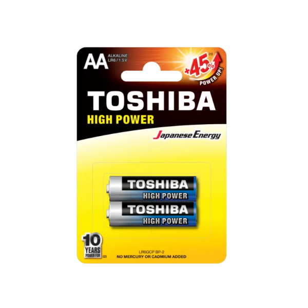 Toshiba Pila./ Aa X 2 Unidades