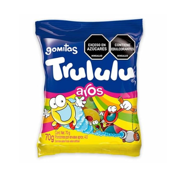 Trululu Gomitas / Aros 70Gr