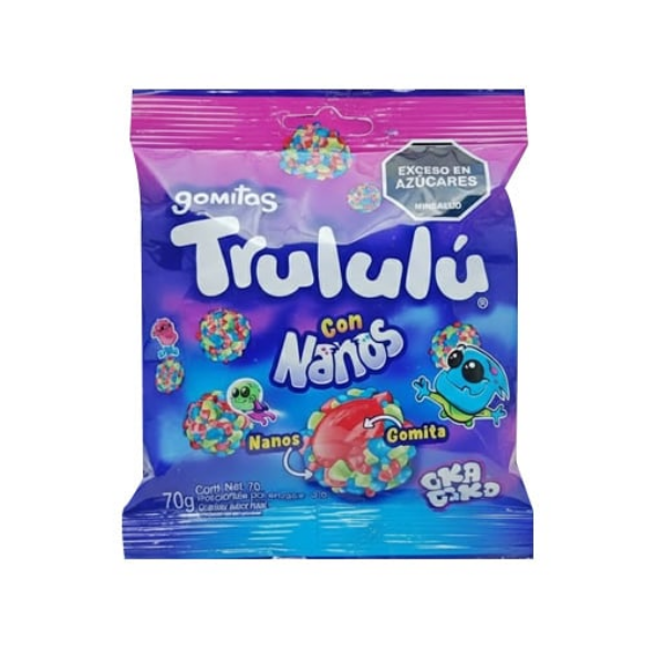 Trululu Gomitas / Con Nanos 70Gr
