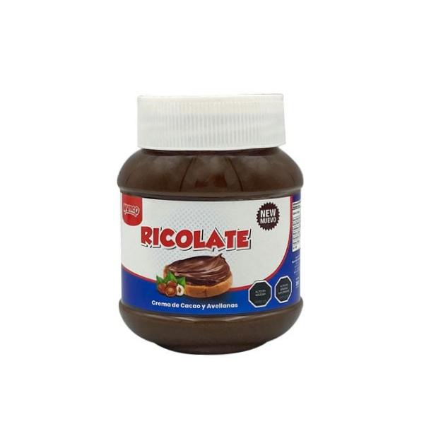 Wynco Ricolate Crema De Cacao Y Avellanas X 300Gr.