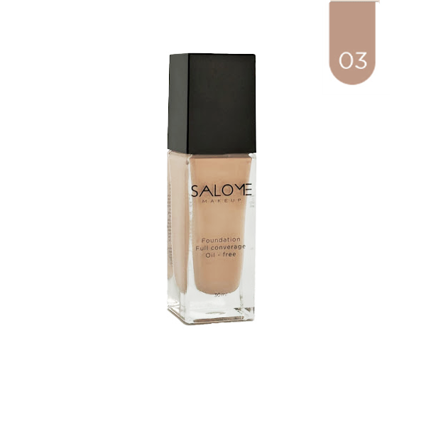 Salome Base Full Cobertura Libre De Aceite Tono 03 30Ml
