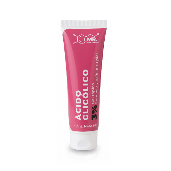 Acido Glicolico Gel Tópico  3% X 30Gr. Mr Recetura