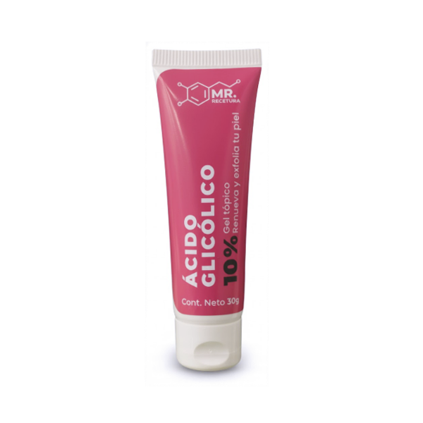 Acido Glicolico Gel 10% X 30Gr. Mr Recetura