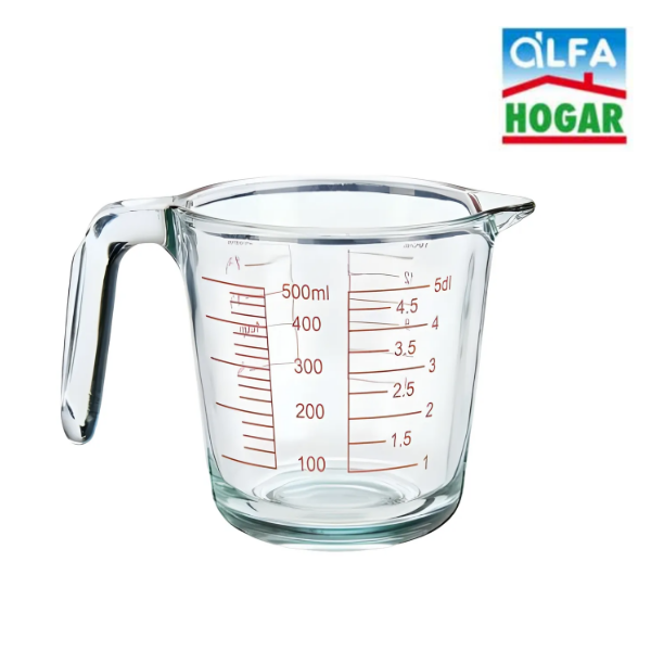 Alfa Jarra Medidora De Vidrio 0.5L Lb-500