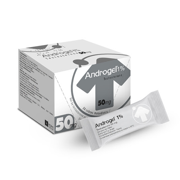 Androgel 1% 50Mg X 30 Sobres Besins