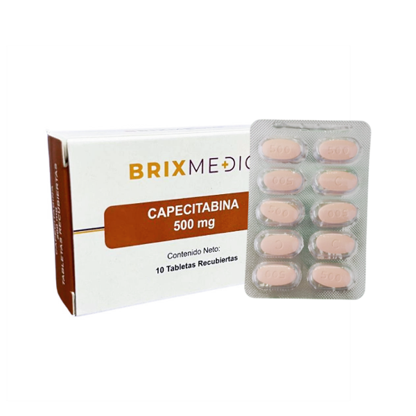 Capecitabina 500Mg X 10 Tabletas De Dispensar Brixmedic