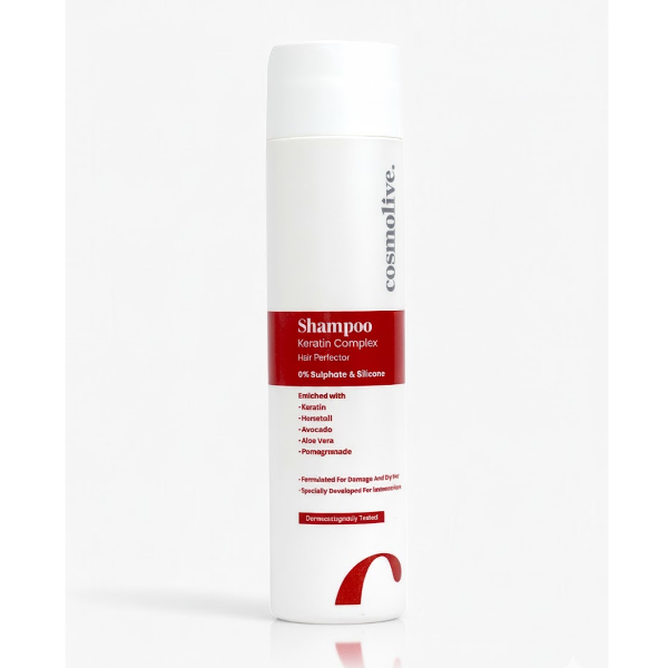 Cosmolive Shampoo Keratina Libre De Sal 300Ml