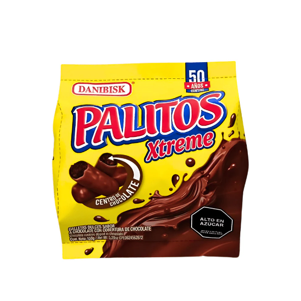 Danibisk Palitos Xtreme D./Chocolate 150Gr.