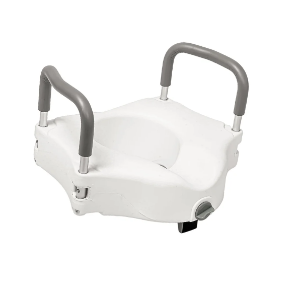 Diphocare Elevador De Asiento De Inodoro Con Posabrazos
