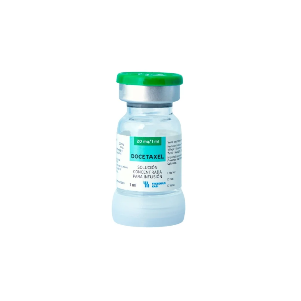 Docetaxel Solución Inyectable 20Mg/1Ml I.V Fresenius Kabi