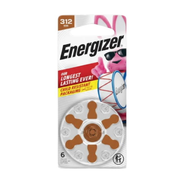 Energizer Pila Auditiva A312 x 6 Unidades