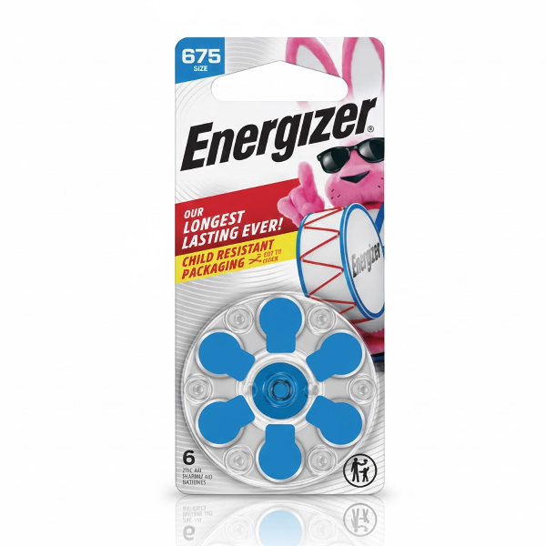 Energizer Blister Pila Auditiva A675/6Bp