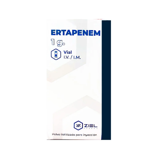 Ertapenem Ampolla 1Gr I.V/I.M. Ziel Pharma