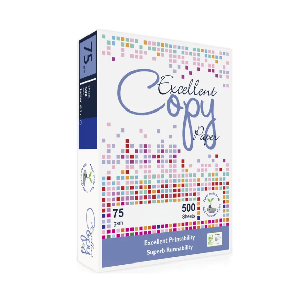 Excellent Copy Paper Resma De Papel Tamaño Carta 75Gm X 500H