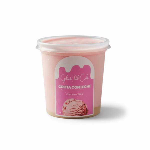 Gelato Del Cielo Colita Con Leche 150Ml