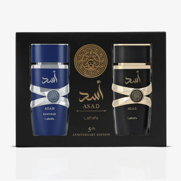 Lattafa Asad+Zanzibar 5Th Anniversary 2 Piezas