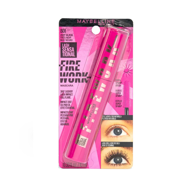 Maybelline Mascara P./Pestañas Fire Work 801 X 10Ml