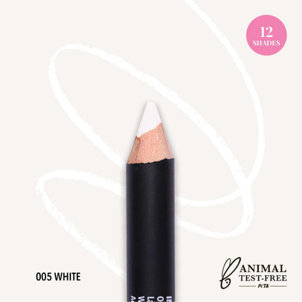 Moira Lapiz Labial Delineador De Ojos Tono 005 Blanco 1.1Gr