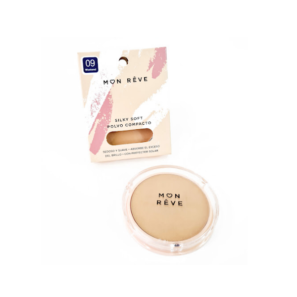 Mon Reve Polvo Compacto Silky Soft 09-Weekend 17Gr