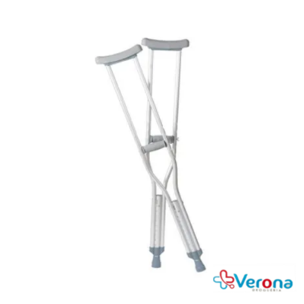 Muletas De Aluminio (Par) Pediatrico 115X135Cms. Verona