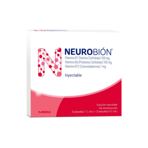 Neurobion  Ampolla 3Ml/I.M Kit. X 3 Merck