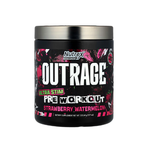 Nutrex Outrage Pre-Entreno Fresa X 220.41Gr