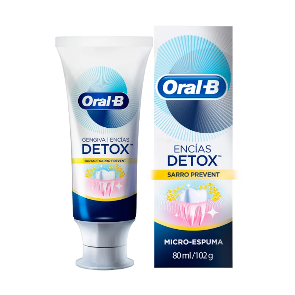 Oral-B Crema Dental Encias Detox 80Ml