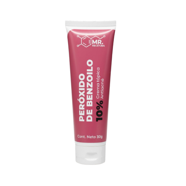 Peroxido De Benzoilo Crema 10% X 30Gr. Mr Recetura