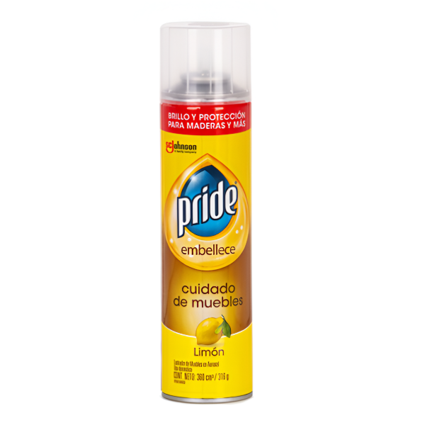 Pride Limpiador /Aerosol Limon 360Ml