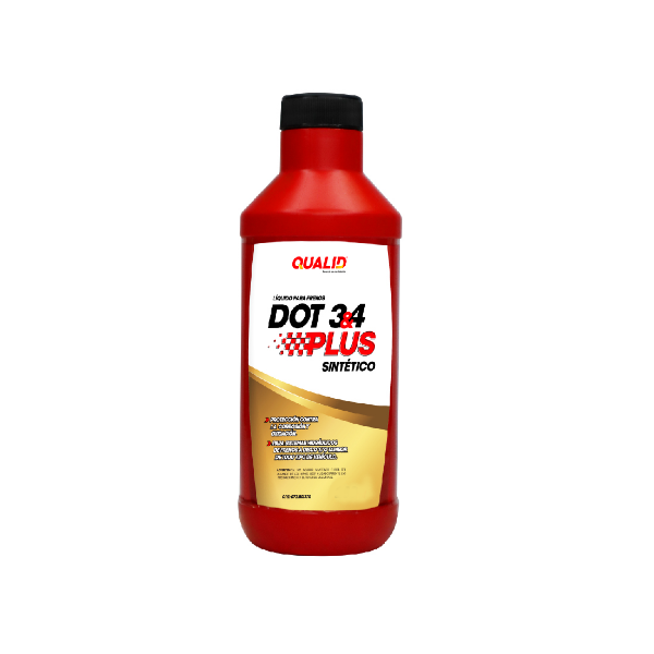Qualid Liquido Para Frenos Dot 3&4 Plus 300Ml