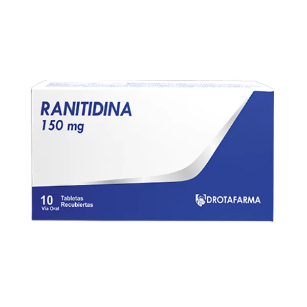 Ranitidina Blis 300Mg X 10 Tabletas Unicure-Drotafarma
