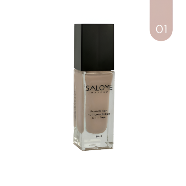Salome Base Full Cobertura Libre De Aceite Tono 01 30Ml
