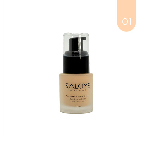 Salome Base Matte Ligera Hidratante Tono 1 22Ml