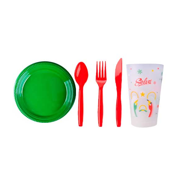 Selva Combo Navideño Verde X 60Unds.