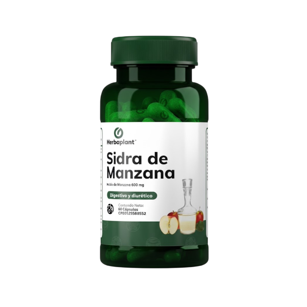 Sidra De Manzana X 60 Cápsulas Herbaplant