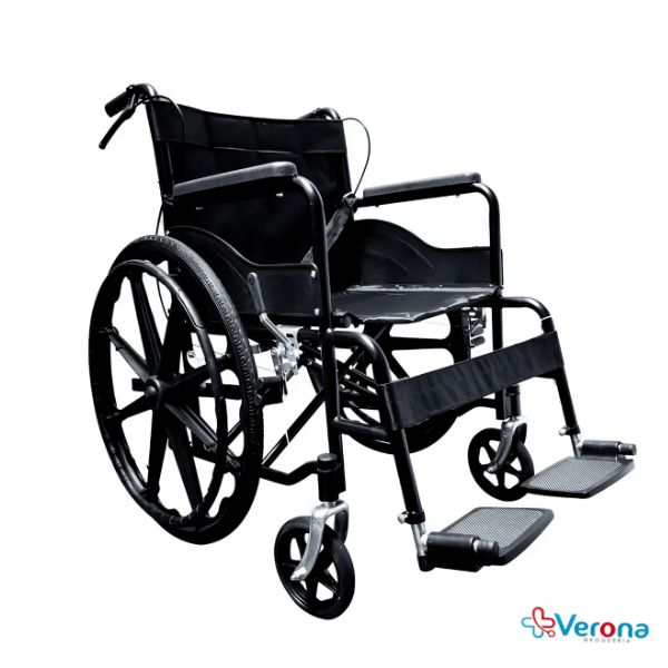 Silla De Ruedas Estandar Negra Verona