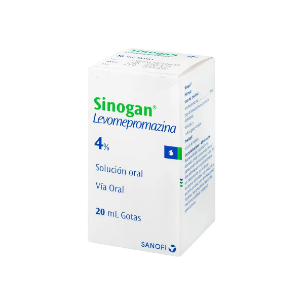 Sinogan Levomepromazina Solución Gotas 40Mg/Ml X 20Ml. Sanofi