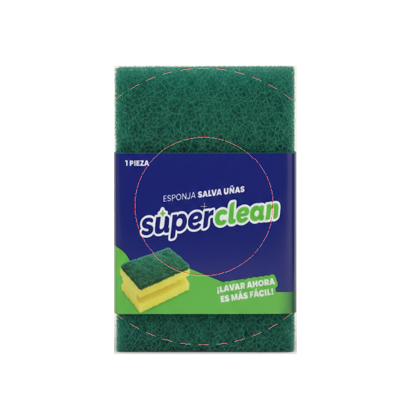 Super Clean Esponja Salva Uñas