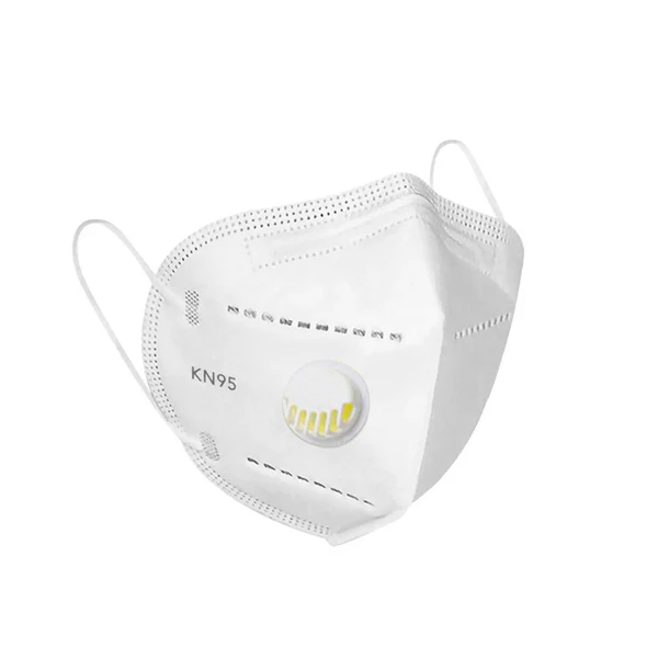 Tapaboca Kn95 Blanco Valvula Akermed