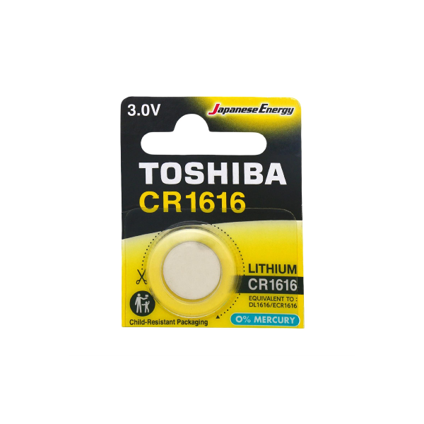 Toshiba Pila Cr1616 3V X 1 Unidad.