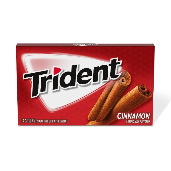 Trident Cinnamon Sin Azúcar X 14 Sticks