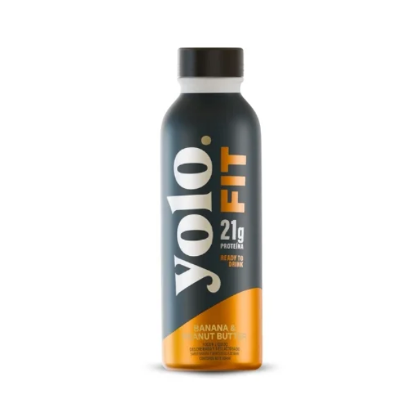 Yolo Líquido Descremado Y Deslactosado Banana Y Mantequilla Mani 300Ml
