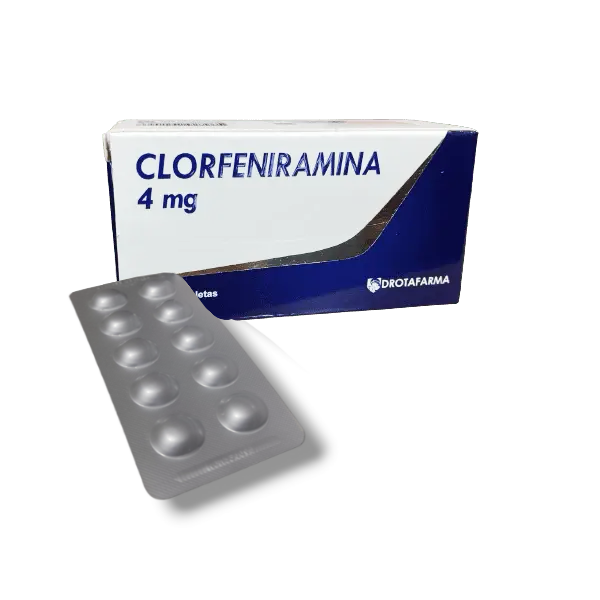 Clorfeniramina Maleato 4Mg X 10 Tabletas Drotafarma