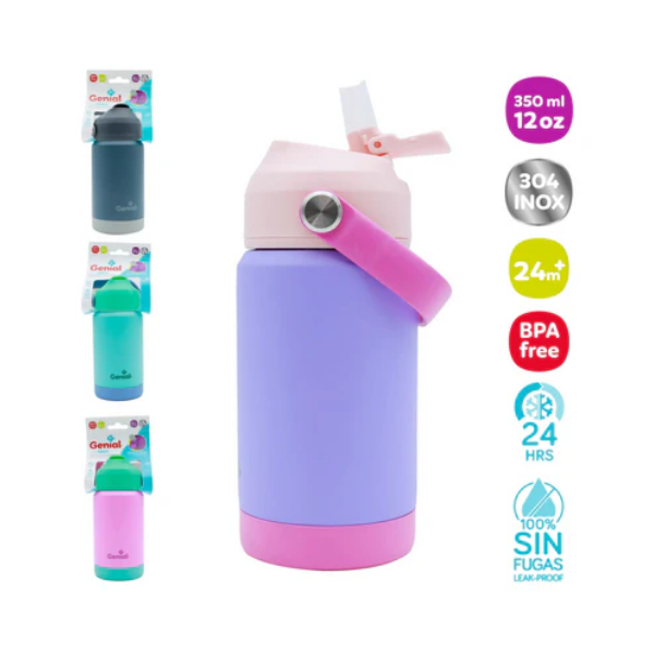 Genial Termo De Acero Inoxidable Cool Max 24M+