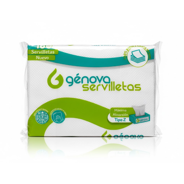 Genova Servilletas Pequeñas X 160 Unidades