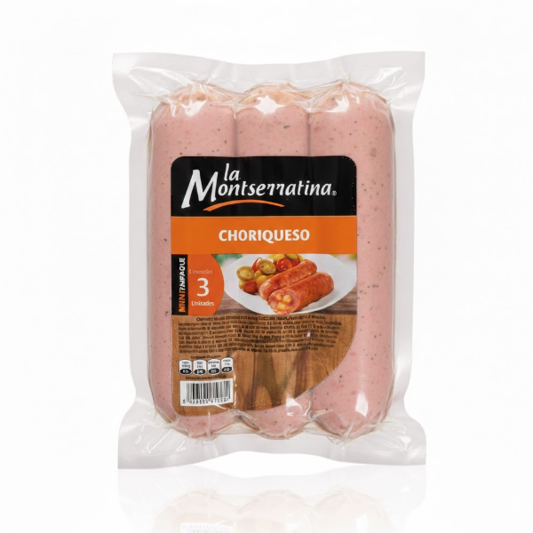 La Montserratina Choriqueso X 3 Unidades