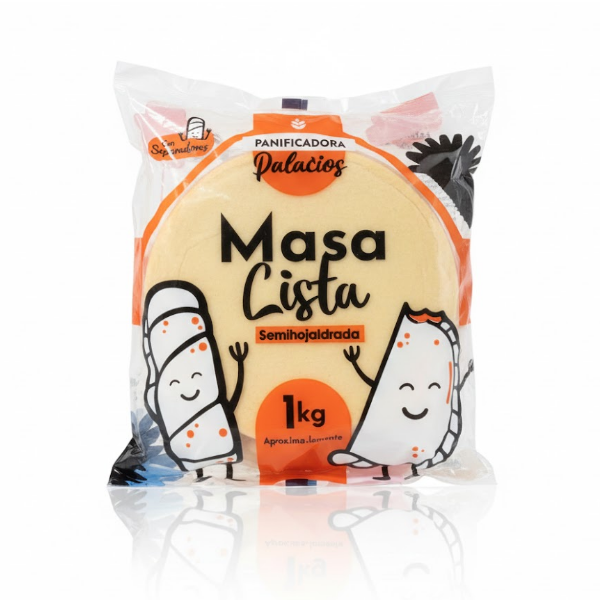 Masa Lista Semi hojaldrada Para Pastelisto 1Kg