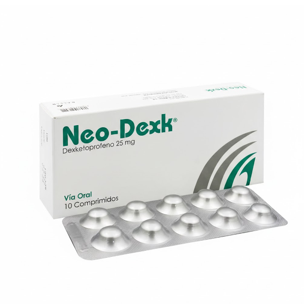 Neo-Dexk Dexketoprofeno 25Mg X 10 Tabletas Aro