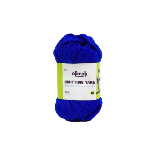 Ofimak Estambre Para Manualidades Azul 15Gr