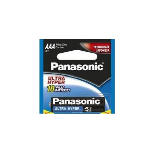 Panasonic Pilas Doble AAA Larga Duracion X 1 Unidad